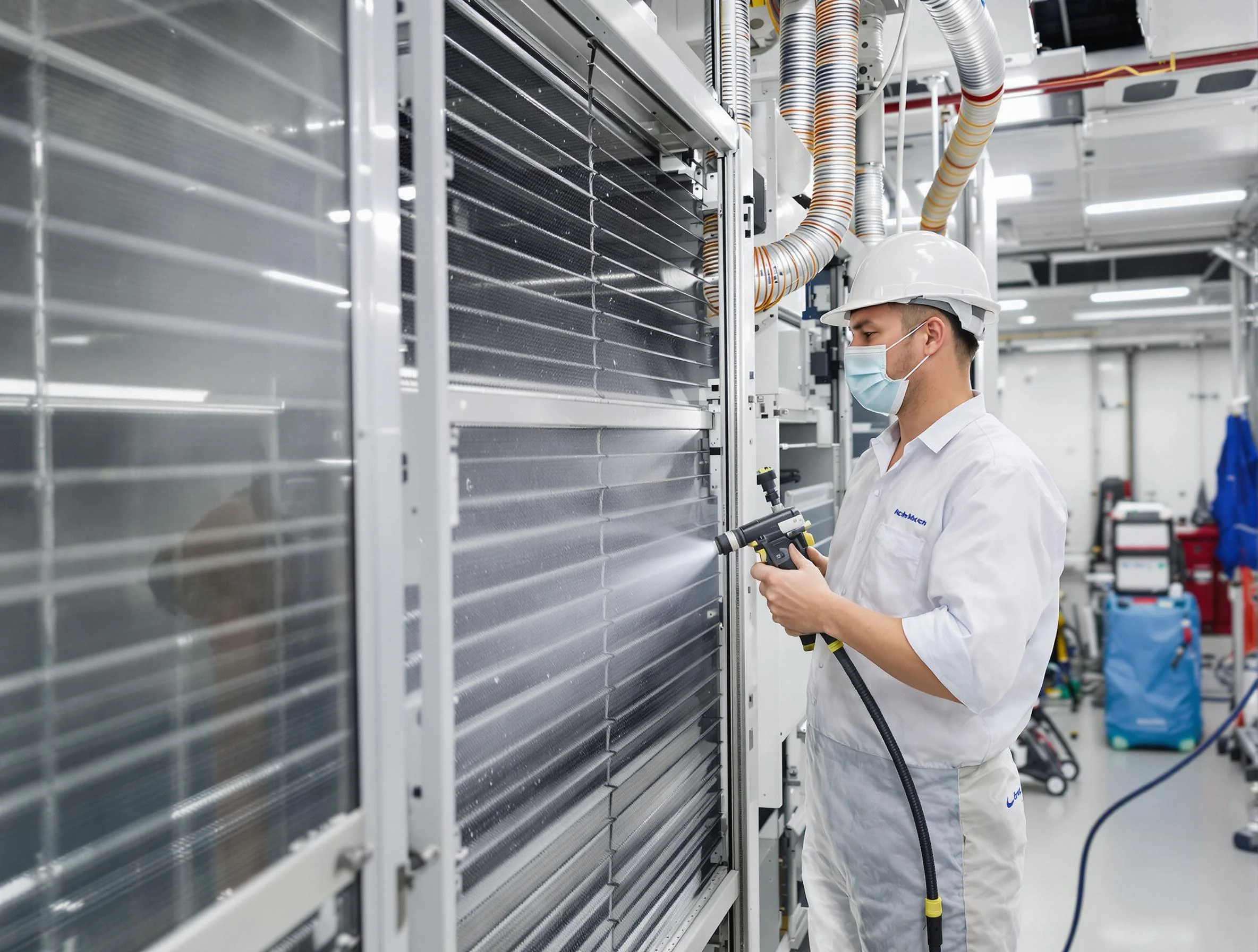 Professional AC coil cleaning by O'Hara Air Duct Cleaning in O'Hara